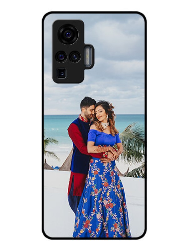 Custom Vivo X50 Pro 5G Photo Printing on Glass Case - Upload Full Picture Design