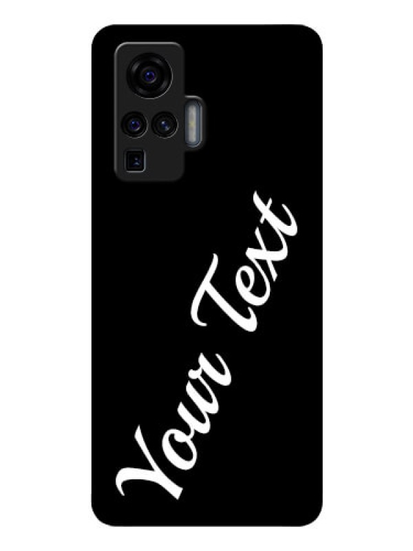 Custom Vivo X50 Pro 5G Custom Glass Mobile Cover with Your Name