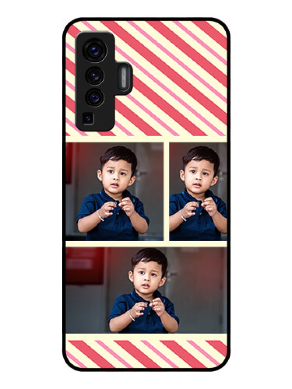 Custom Vivo X50 Personalized Glass Phone Case - Picture Upload Mobile Case Design
