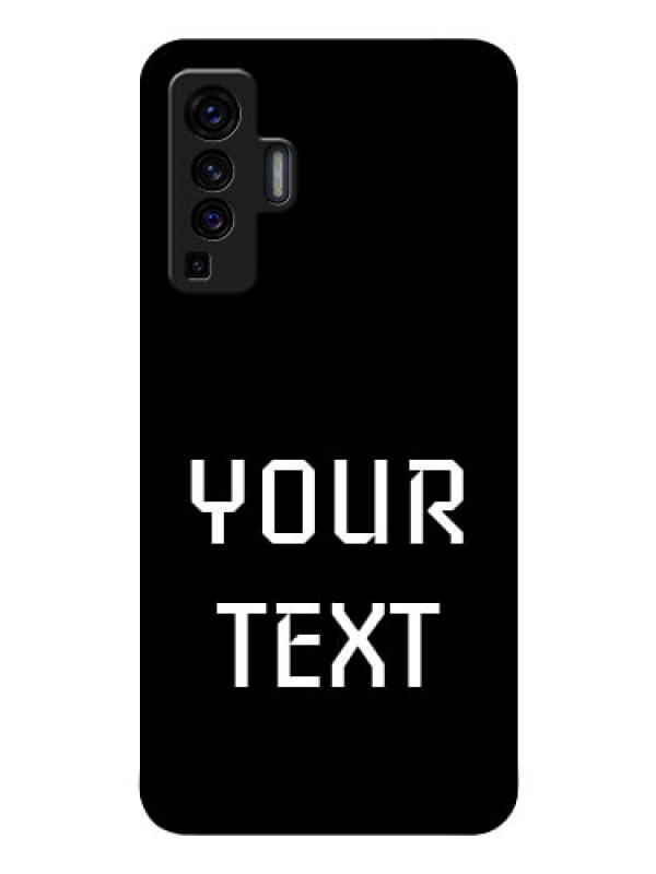 Custom Vivo X50 Your Name on Glass Phone Case