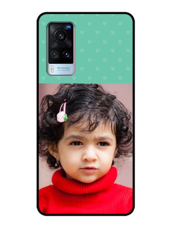 Custom Vivo X60 Custom Glass Phone Case - Lovers Picture Design