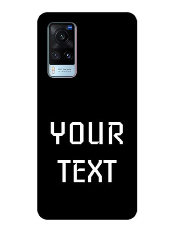 Custom Vivo X60 Your Name on Glass Phone Case