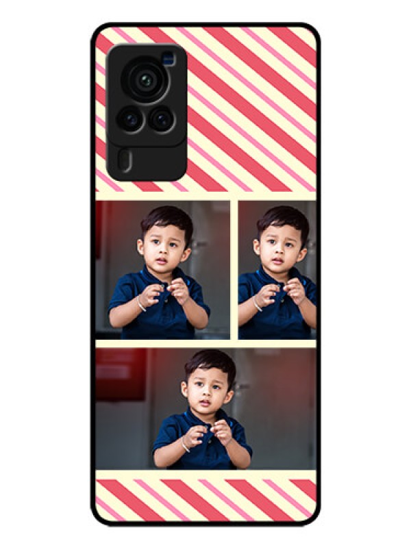 Custom Vivo X60 Pro 5G Personalized Glass Phone Case - Picture Upload Mobile Case Design