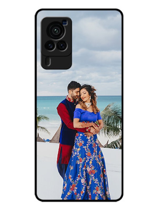 Custom Vivo X60 Pro 5G Photo Printing on Glass Case - Upload Full Picture Design