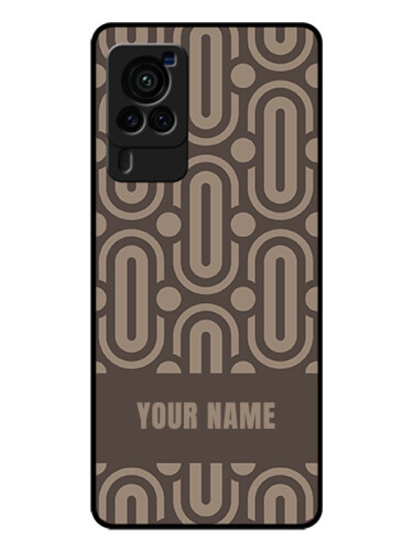 Custom Vivo X60 Pro 5G Custom Glass Phone Case - Captivating Zero Pattern Design
