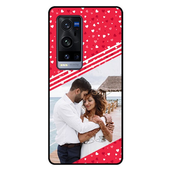 Vivo X60 Pro Plus 5G Custom Glass Mobile Case - Valentines Gift Design