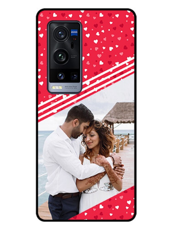 Custom Vivo X60 Pro Plus 5G Custom Glass Mobile Case - Valentines Gift Design