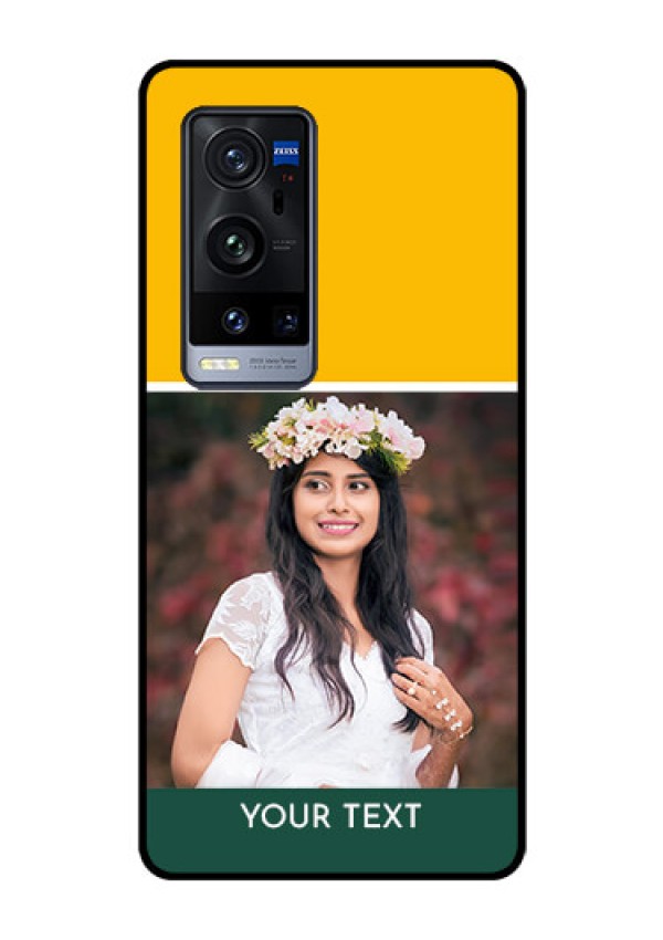 Vivo X60 Pro Plus 5G Photo Printing on Glass Case - Love You Design