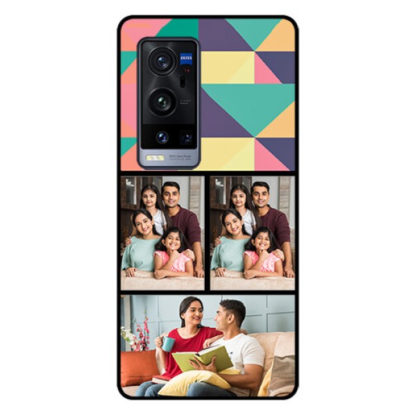 Vivo X60 Pro Plus 5G Custom Glass Phone Case - Bulk Pic Upload Design