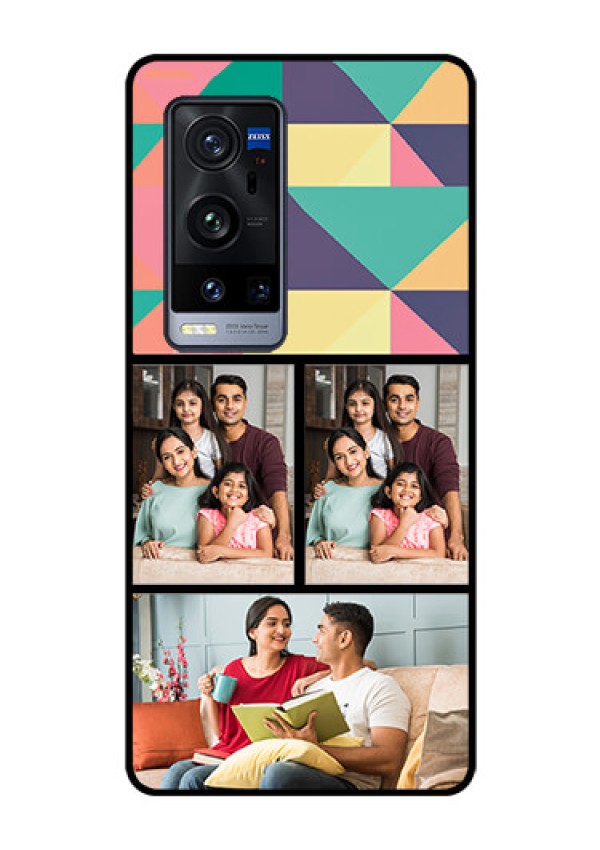 Vivo X60 Pro Plus 5G Custom Glass Phone Case - Bulk Pic Upload Design