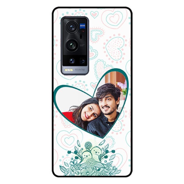 Vivo X60 Pro Plus 5G Photo Printing on Glass Case - Premium Couple Design