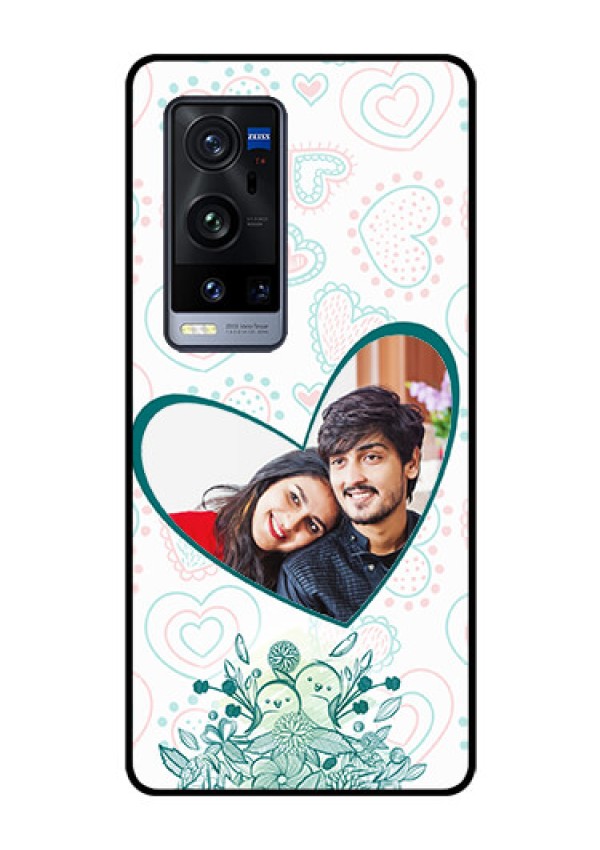 Vivo X60 Pro Plus 5G Photo Printing on Glass Case - Premium Couple Design