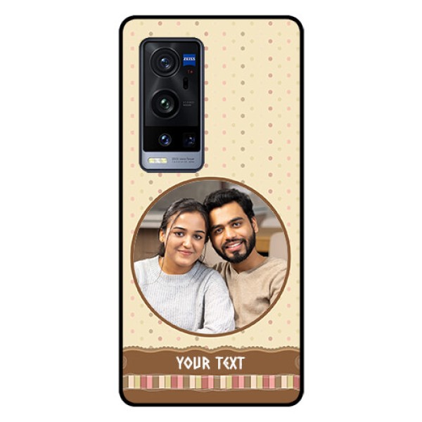 Vivo X60 Pro Plus 5G Custom Glass Mobile Case - Brown Dotted Mobile Case Design Vivo X60 Pro Plus 5G Custom Glass Mobile Case - Brown Dotted Mobile Case Design