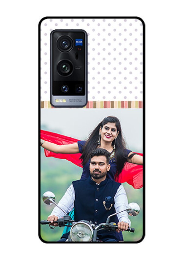 Vivo X60 Pro Plus 5G Photo Printing on Glass Case - Cute Family Design