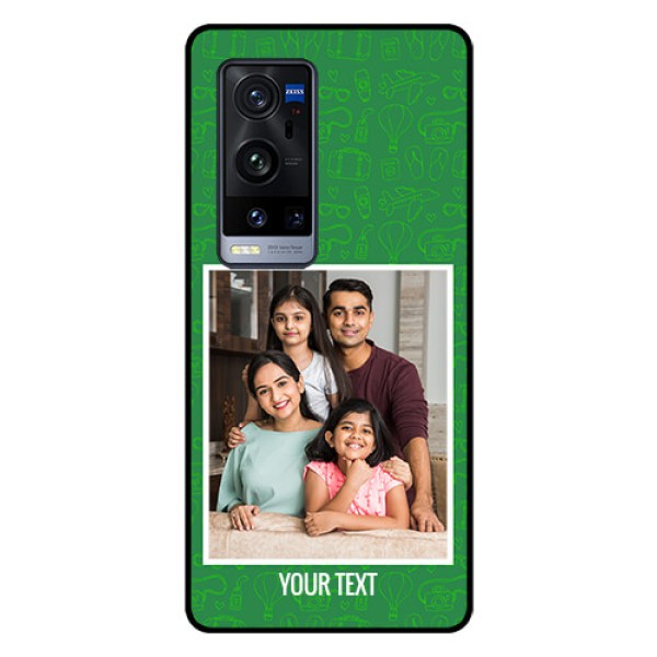 Vivo X60 Pro Plus 5G Personalized Glass Phone Case - Picture Upload Design