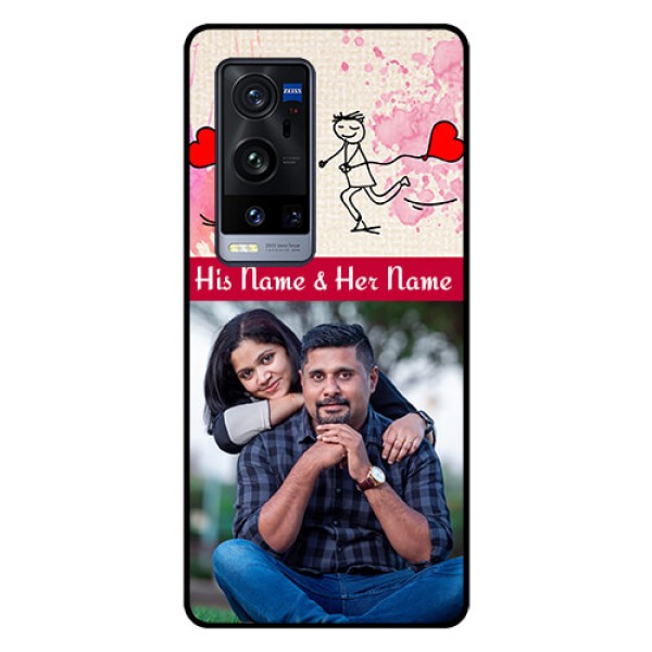 Vivo X60 Pro Plus 5G Photo Printing on Glass Case - You and Me Case Design