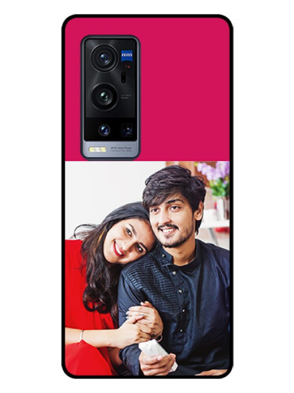 Custom Vivo X60 Pro Plus 5G Custom Glass Mobile Case - Anniversary Cover Design