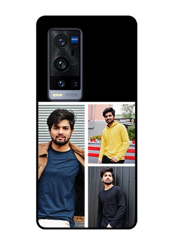 Vivo X60 Pro Plus 5G Photo Printing on Glass Case - Upload Multiple Picture Design
