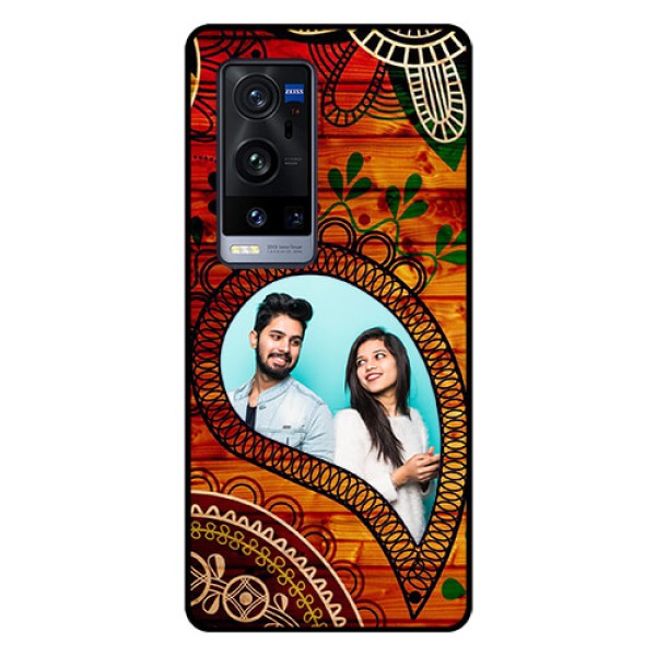 Vivo X60 Pro Plus 5G Personalized Glass Phone Case - Abstract Colorful Design