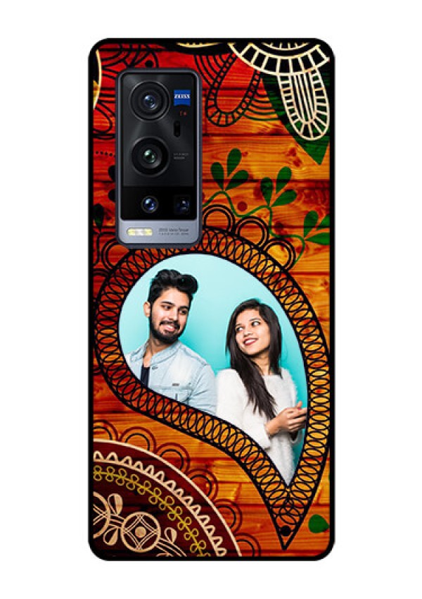 Vivo X60 Pro Plus 5G Personalized Glass Phone Case - Abstract Colorful Design