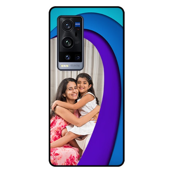 Vivo X60 Pro Plus 5G Photo Printing on Glass Case - Simple Pattern Design
