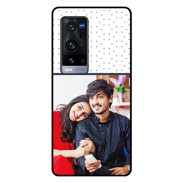 Vivo X60 Pro Plus 5G Personalized Glass Phone Case - Premium Dot Design