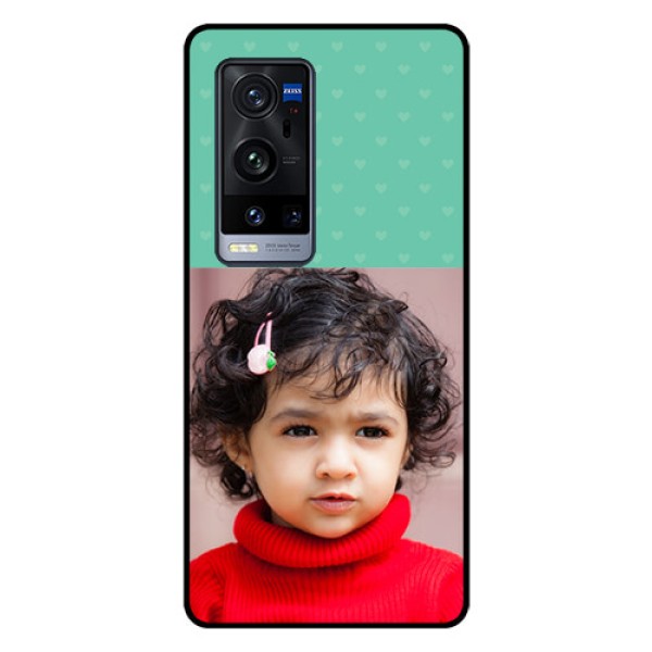 Vivo X60 Pro Plus 5G Custom Glass Phone Case - Lovers Picture Design
