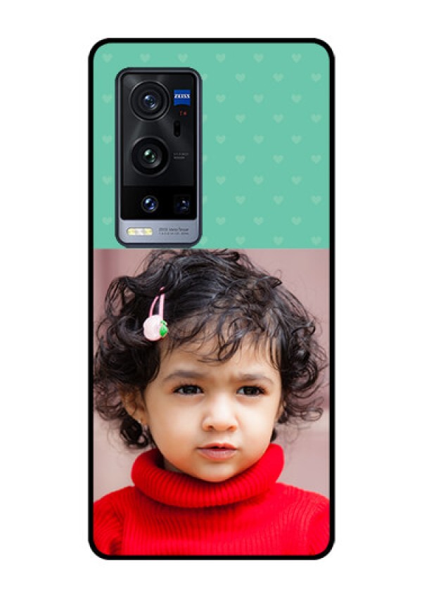 Vivo X60 Pro Plus 5G Custom Glass Phone Case - Lovers Picture Design