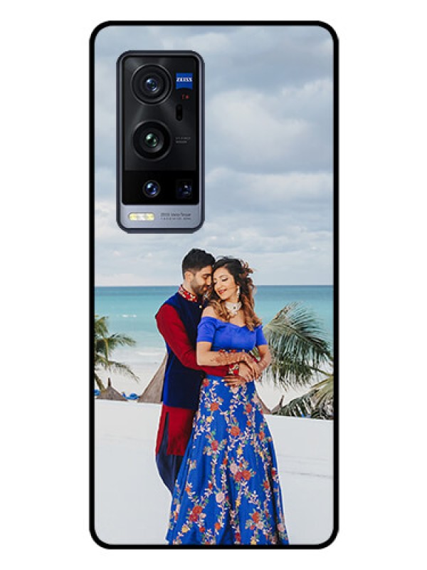 Custom Vivo X60 Pro Plus 5G Photo Printing on Glass Case - Upload Full Picture Design