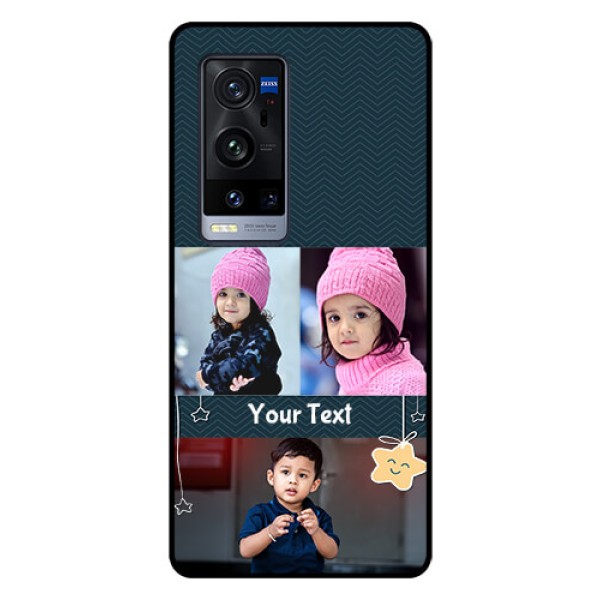 Vivo X60 Pro Plus 5G Custom Glass Mobile Case - Hanging Stars Design