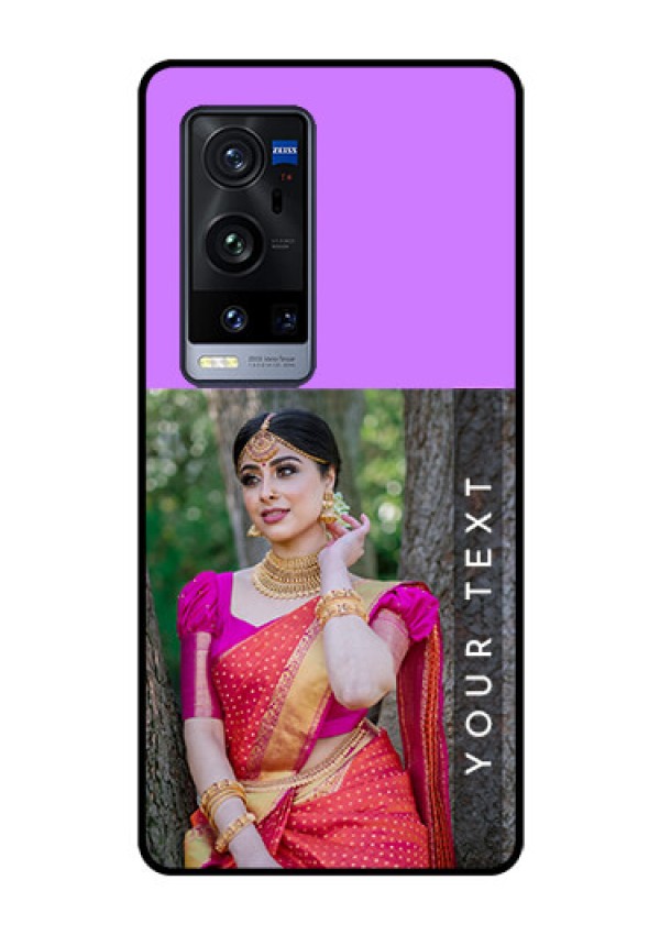 Vivo X60 Pro Plus 5G Custom Glass Mobile Case - Birthday Icons Design