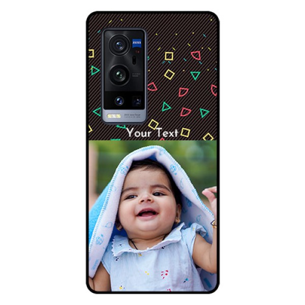 Vivo X60 Pro Plus 5G Custom Glass Phone Case - with confetti birthday design Vivo X60 Pro Plus 5G Custom Glass Phone Case - with confetti birthday design