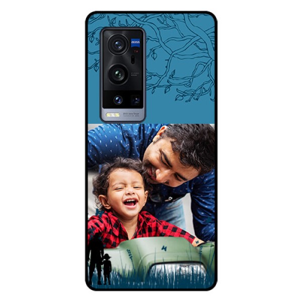 Vivo X60 Pro Plus 5G Custom Glass Mobile Case - Best dad design 