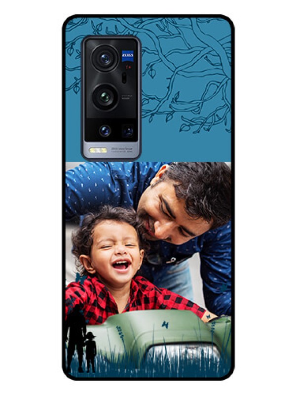 Custom Vivo X60 Pro Plus 5G Custom Glass Mobile Case - Best dad design 