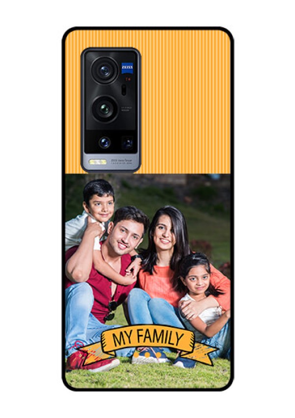 Vivo X60 Pro Plus 5G Custom Glass Phone Case - My Family Design