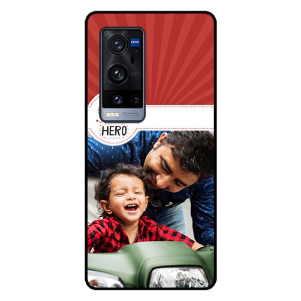 Vivo X60 Pro Plus 5G Photo Printing on Glass Case - My Dad Hero Design