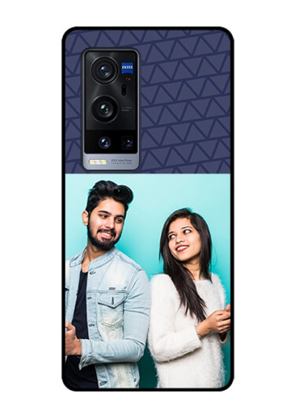 Vivo X60 Pro Plus 5G Photo Printing on Glass Case - with Best Friends Design 