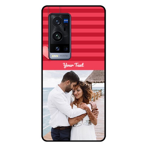 Vivo X60 Pro Plus 5G Custom Glass Phone Case - Valentines Day Design