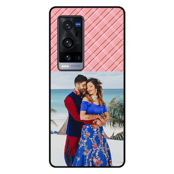 Vivo X60 Pro Plus 5G Personalized Glass Phone Case - Together Forever Design