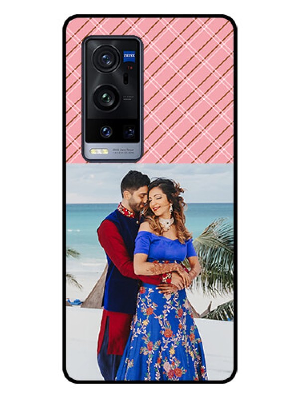 Custom Vivo X60 Pro Plus 5G Personalized Glass Phone Case - Together Forever Design