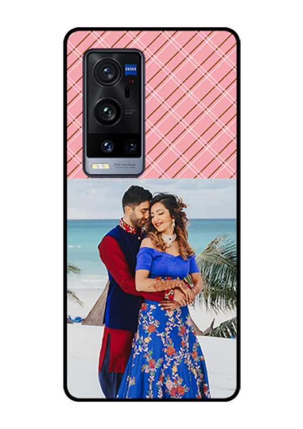 Vivo X60 Pro Plus 5G Personalized Glass Phone Case - Together Forever Design