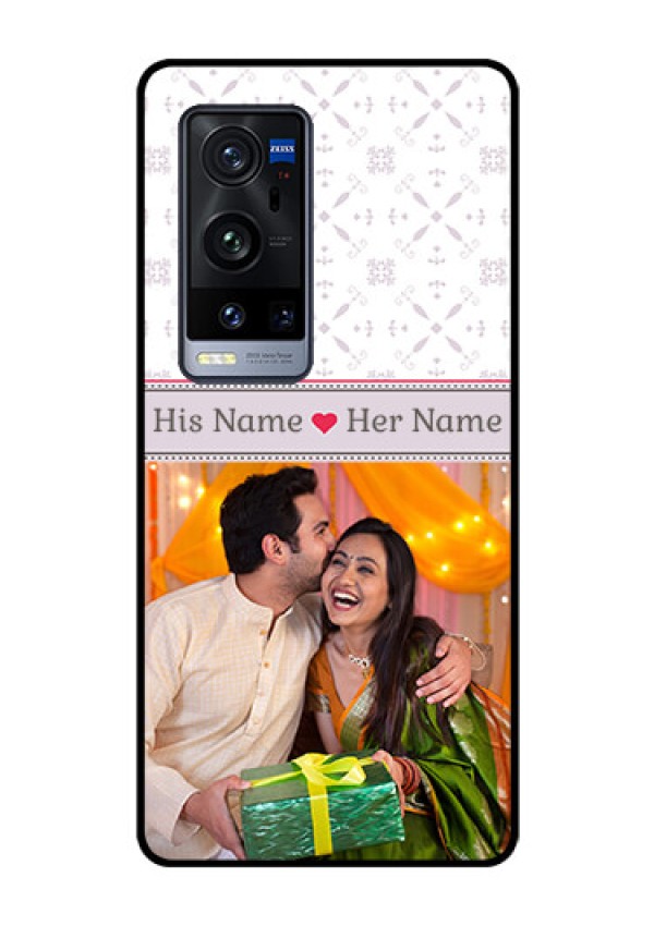 Vivo X60 Pro Plus 5G Custom Glass Mobile Case - with Photo and Ethnic Design