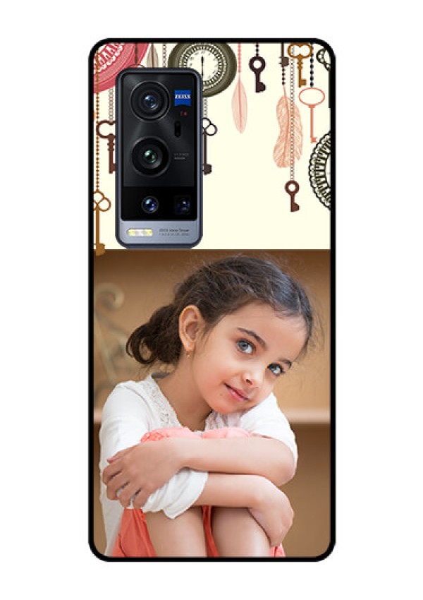 Vivo X60 Pro Plus 5G Custom Glass Mobile Case - Boho Style Design