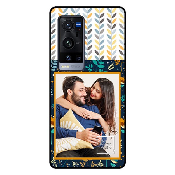 Vivo X60 Pro Plus 5G Custom Glass Mobile Case - Pattern Design