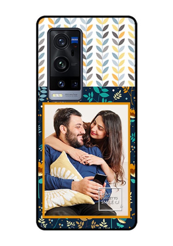Vivo X60 Pro Plus 5G Custom Glass Mobile Case - Pattern Design