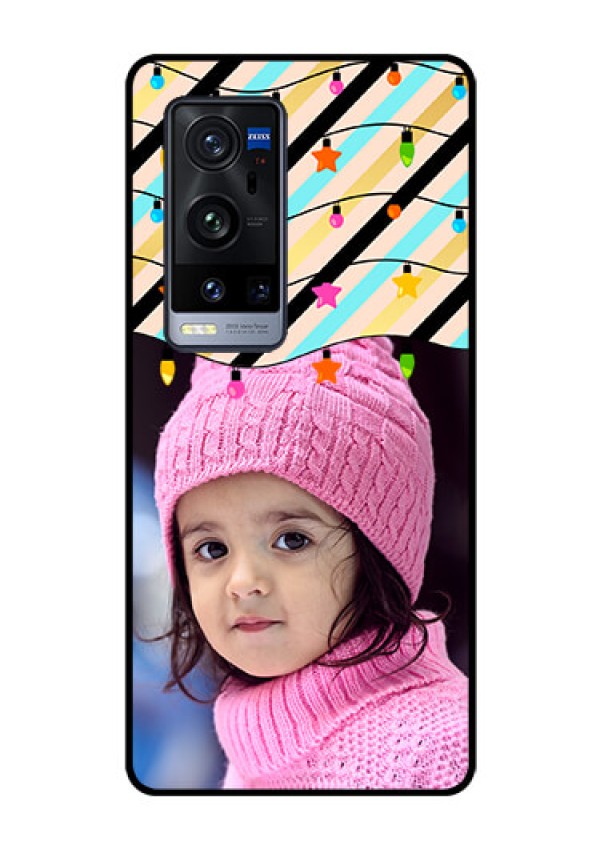 Vivo X60 Pro Plus 5G Custom Glass Mobile Case - Lights Hanging Design