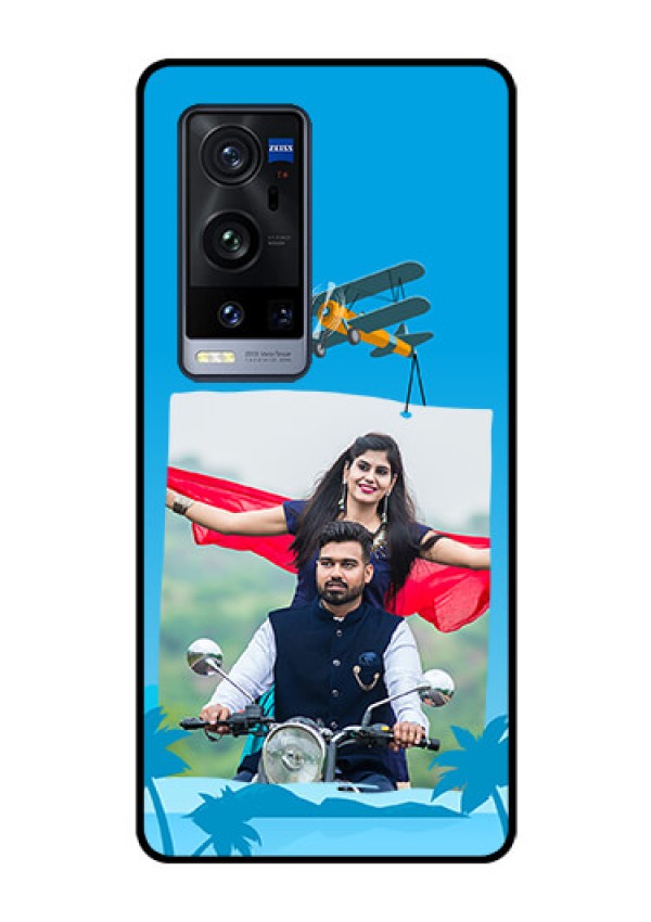 Vivo X60 Pro Plus 5G Custom Glass Mobile Case - Traveller Design 
