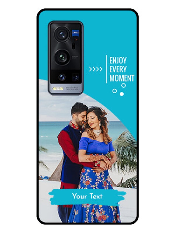 Custom Vivo X60 Pro Plus 5G Custom Glass Mobile Case - Happy Moment Design