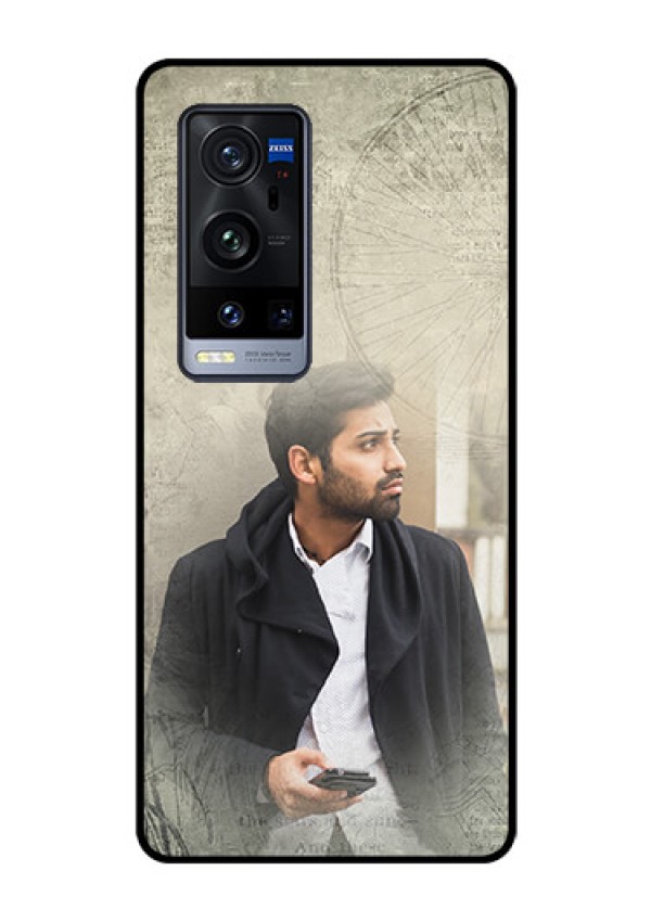 Vivo X60 Pro Plus 5G Custom Glass Phone Case - with vintage design
