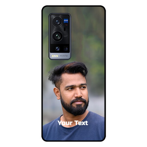 Vivo X60 Pro Plus 5G Glass Mobile Cover: Photo with Text